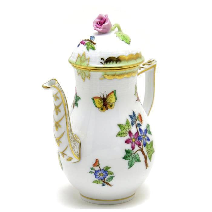 ヘレンド(Herend) コーヒーポット(S)(300cc)薔薇飾り ヴィクトリアブーケ装飾バリエーション(00616/VBA)ハンドメイド 手描き 食器 送料無料 ギフト包装無料 新品_3