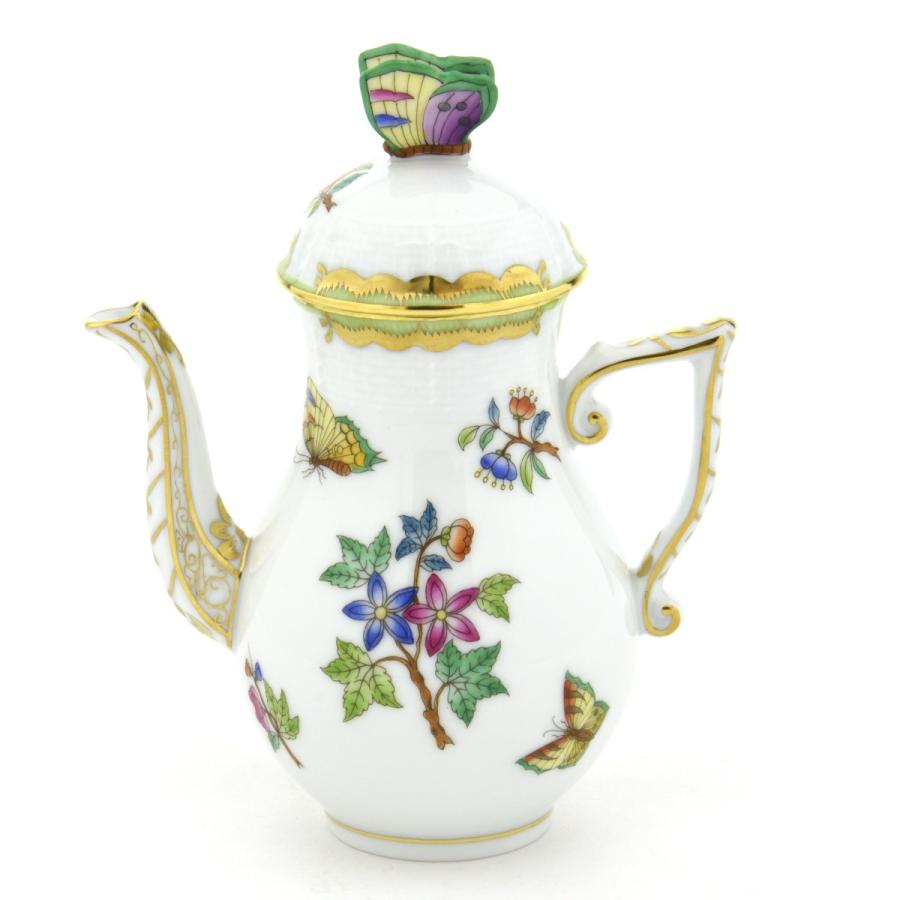 ☆直売特注☆ ヘレンド コーヒーポット(S) ヴィクトリア装飾