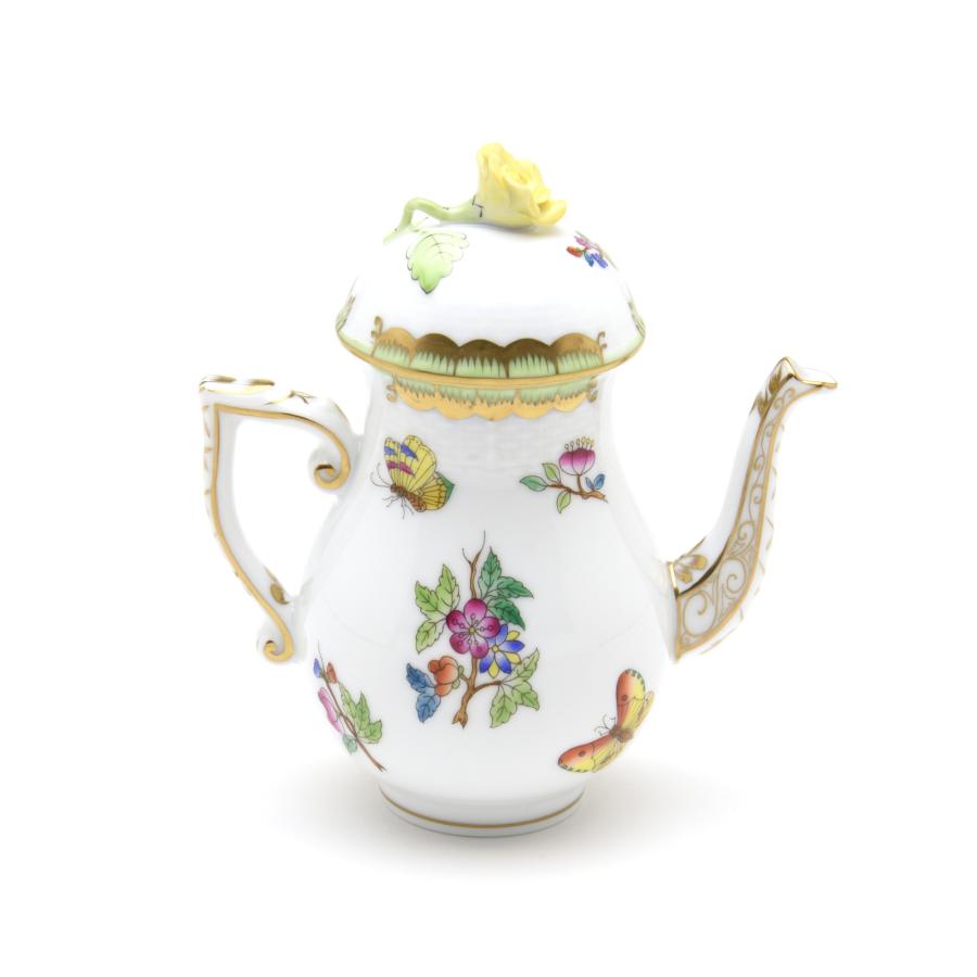 ヘレンド コーヒーポット(ミニ) ヴィクトリア装飾バリエーション ハンドメイド Herend | ヘレンド | 04