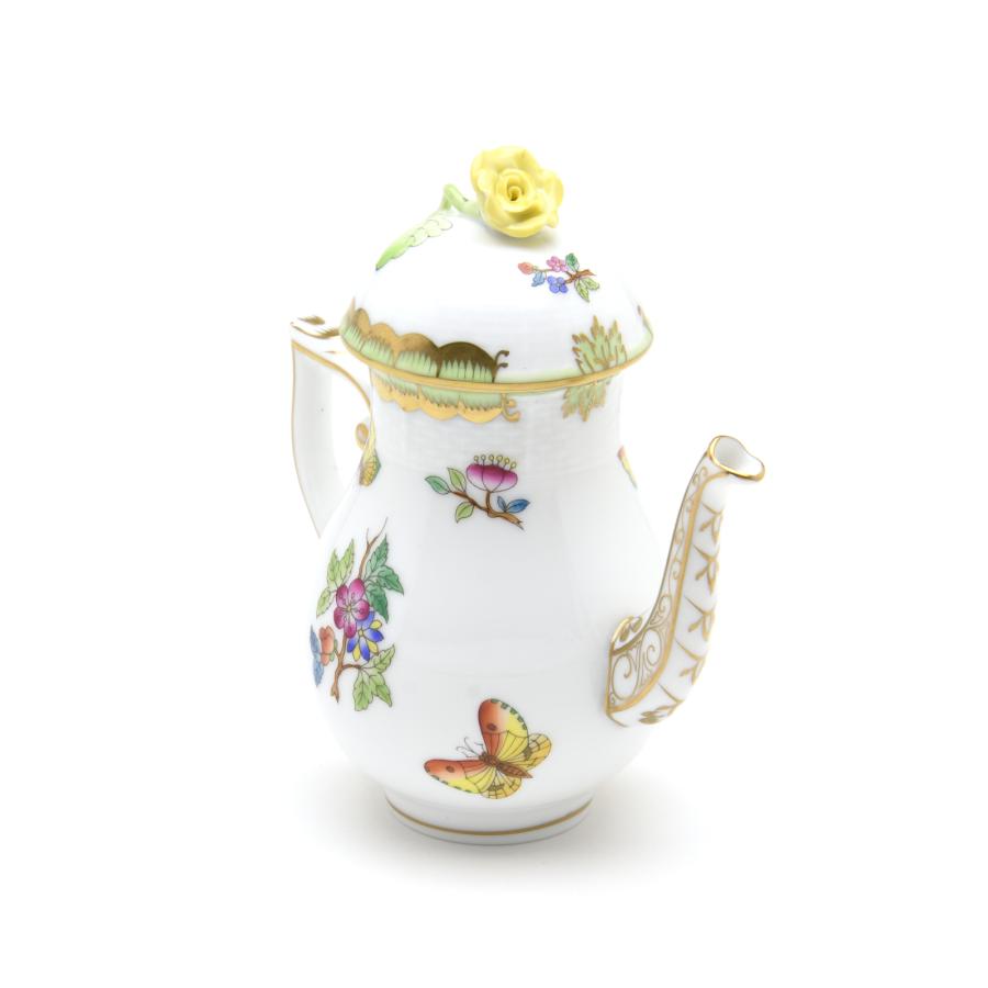 ヘレンド コーヒーポット(ミニ) ヴィクトリア装飾バリエーション ハンドメイド Herend | ヘレンド | 05