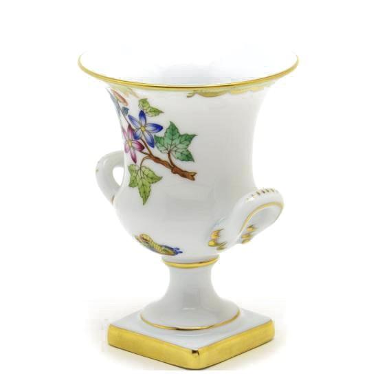再お値下げ☆Herend ヘレンド ヴィクトリア アンピールフラワーベース 花瓶 ヘレンド（HEREND） 花瓶 ヴィクトリアブーケ装飾バリエーション