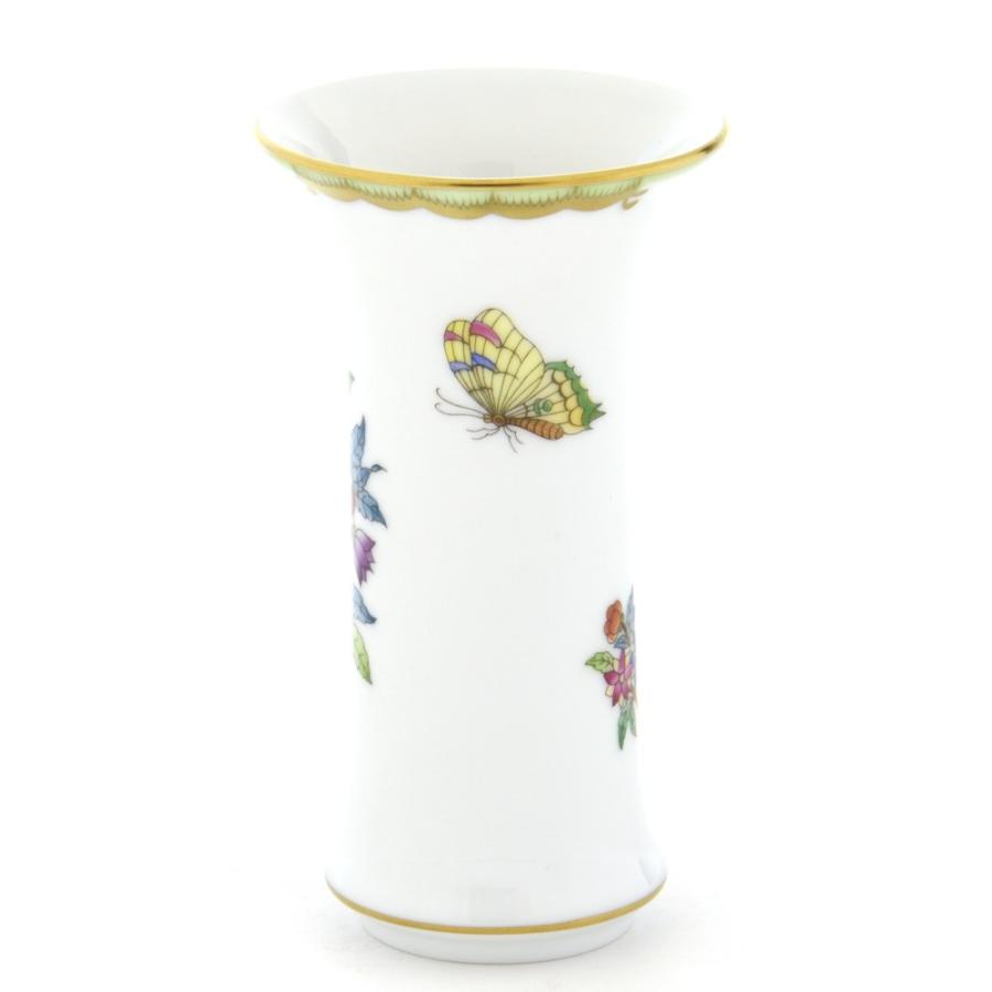 ヘレンド（HEREND） 花瓶(高さ:12cm) ヴィクトリアブーケ装飾 