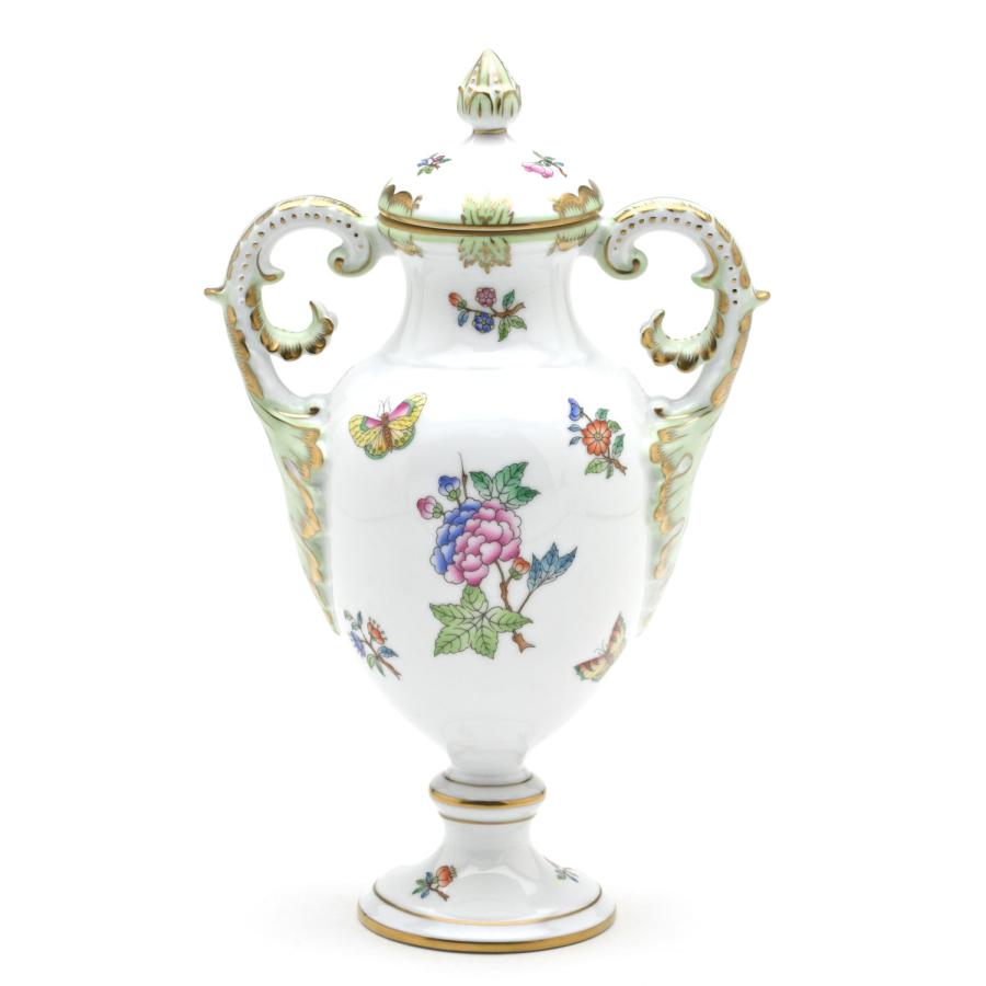 ヘレンドHEREND【美品・未使用】両耳付花瓶 楽天市場】【ポイント10倍】ヘレンド(HEREND) シノワズリ(中国