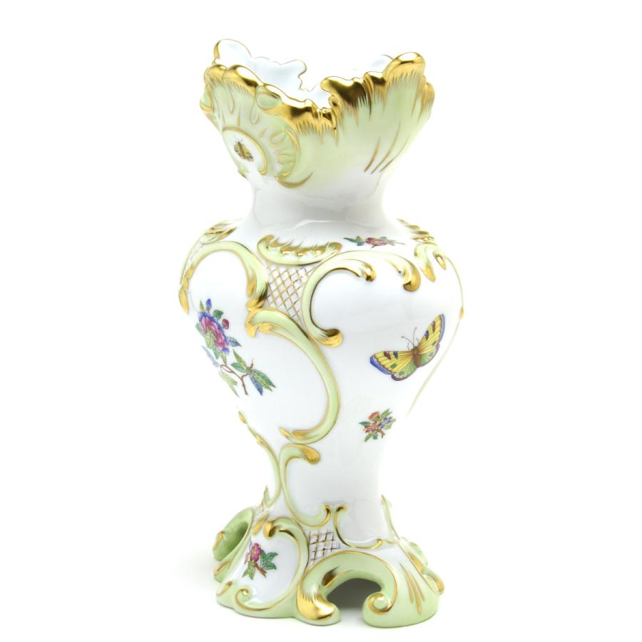 ヘレンド（HEREND） 花瓶 ファンシーベース ヴィクトリアブーケ装飾