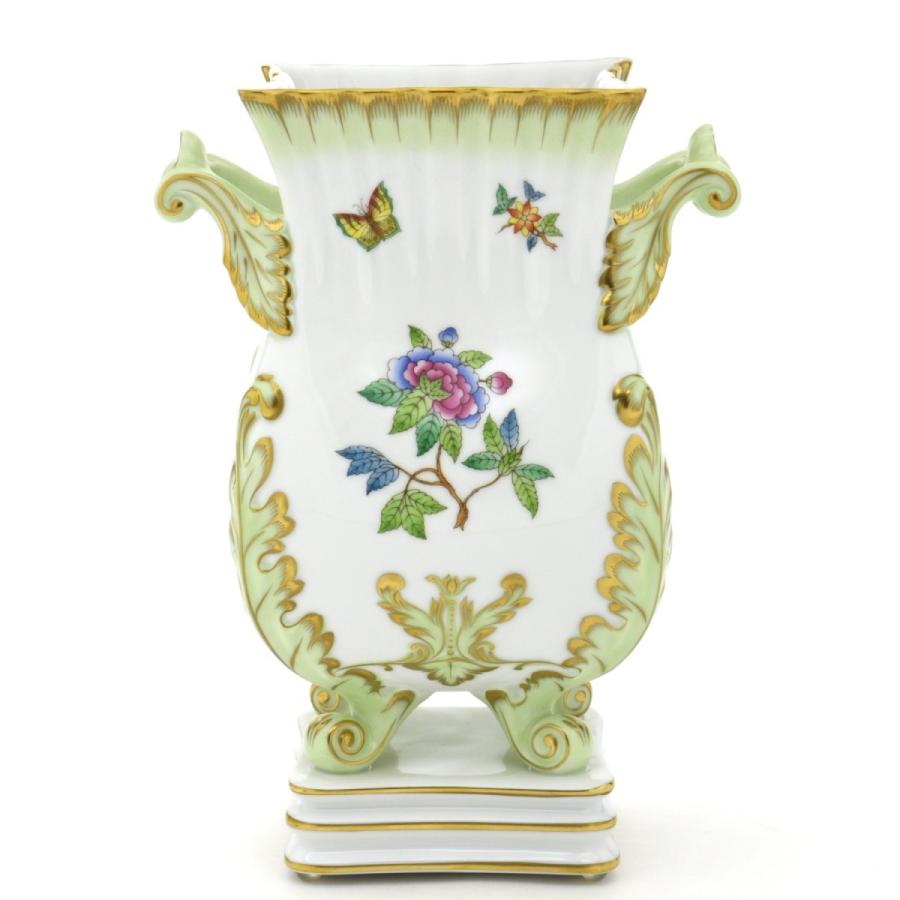 ヘレンド　フラワーベース　花瓶 ヘレンド 花瓶 ファンシーベース ヴィクトリアブーケ装飾