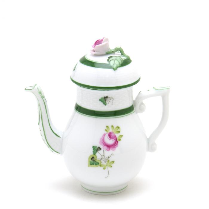 ヘレンド コーヒーポット(ミニ) ウィーンの薔薇 ハンドメイド ヘレンド コーヒーポット(ミニ) ウィーンの薔薇 ハンドメイド