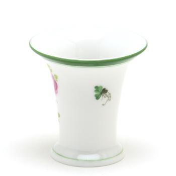 HEREND（ヘレンド） 花瓶 ローズモチーフ ヘレンド 花瓶(ミニ) ウィーンの薔薇 手描き 磁器 花器 飾り物
