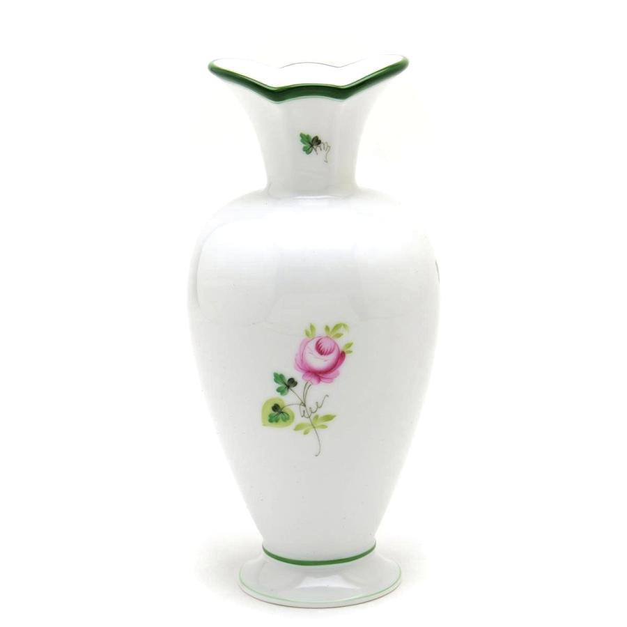 ヘレンド 花瓶 ウィーンの薔薇 手描き 磁器 花活け 花器 飾り壺 ヘレンド 花瓶 ウィーンの薔薇 手描き 磁器 花活け 花器 飾り壺
