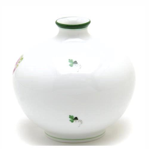 ヘレンド（HEREND） ウィーンの薔薇(07088/VRH) 一輪挿し(高さ:10cm
