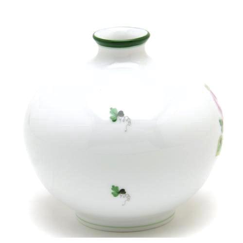 ヘレンド（HEREND） ウィーンの薔薇(07088/VRH) 一輪挿し(高さ:10cm