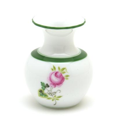 ヘレンド 花瓶(ミニ) ウィーンの薔薇 手描き 磁器 花器 花活け ヘレンド 花瓶(ミニ) ウィーンの薔薇 手描き 磁器 花器 花活け