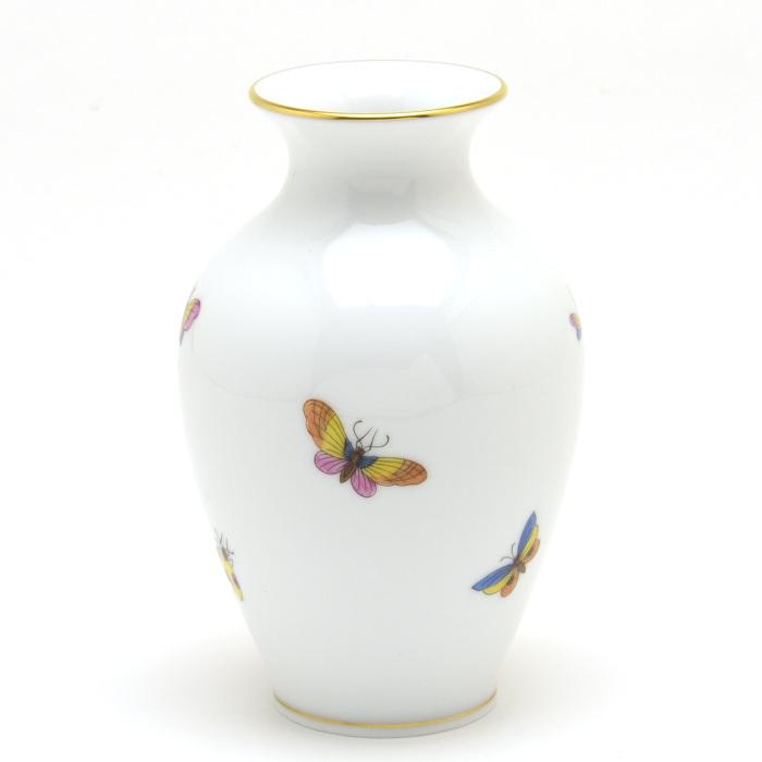 ヘレンド(Herend) 花瓶(高さ:14cm) ロスチャイルドバード(07003/RO-5) 手描き 磁器製 花活け 花器 置物 飾り物 送料無料 ギフト包装無料(純正ボックス使用) 新品_2