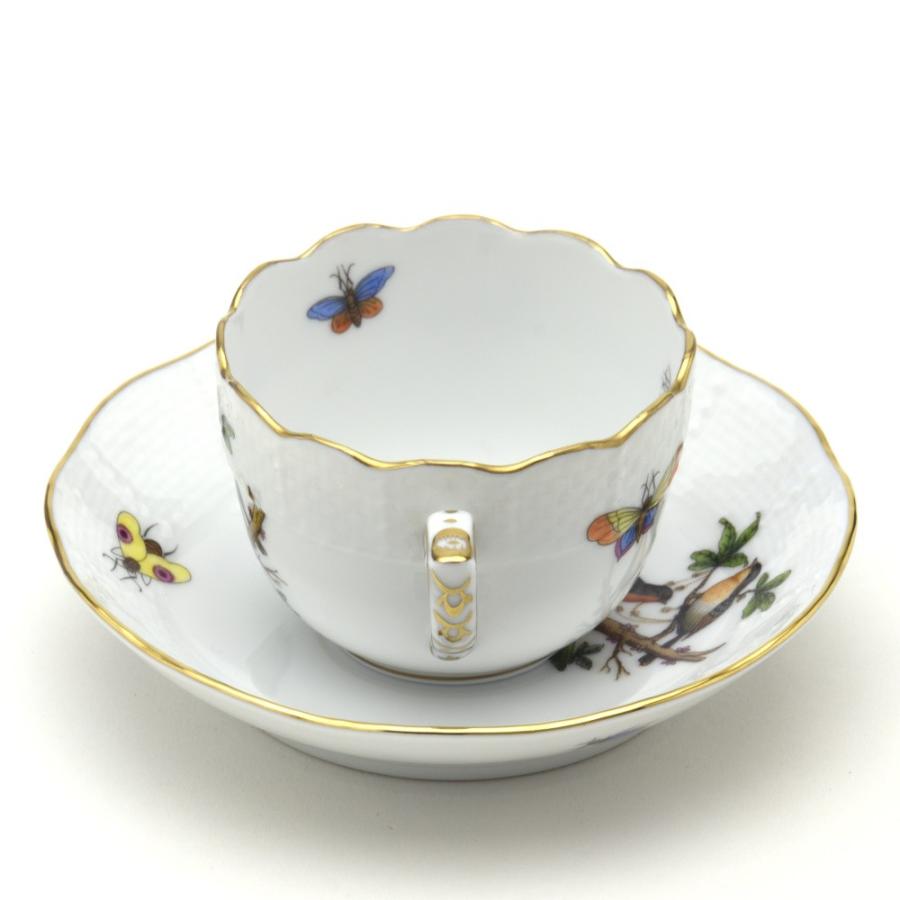 ヘレンド（HEREND） デミタスカップ(100cc)＆ソーサー ロスチャイルド