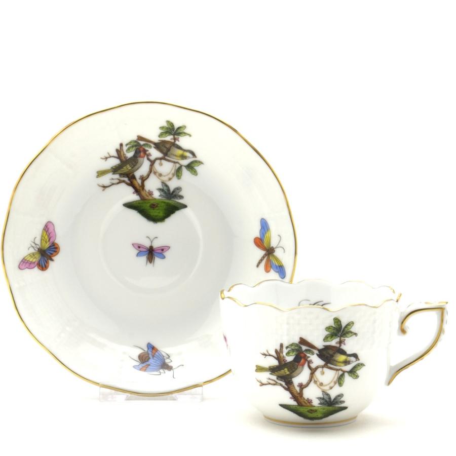 ヘレンド（HEREND） デミタスカップ(100cc)＆ソーサー ロスチャイルド