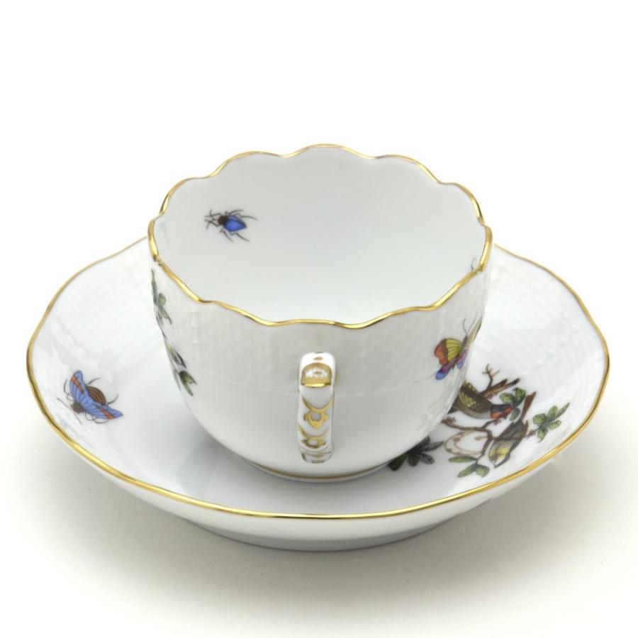 ヘレンド（HEREND） デミタスカップ(100cc)＆ソーサー ロスチャイルド