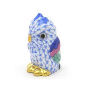 Herend フクロウ 置物 陶磁器 herend-met_herend-05102vhb-aa