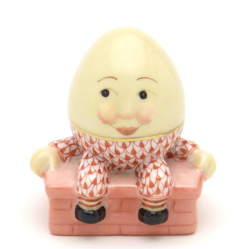 ヘレンド 人形 フィギュリン お給仕マンダリン(S) ブルーの鱗模様