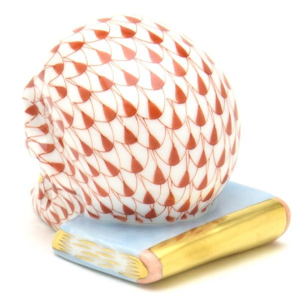 ヘレンド(Herend) スカル(高さ:5.2cm)頭蓋骨(05780/VH)赤色の鱗模様 磁器製 オブジェ 置物 飾り物 送料無料 ギフト包装無料(ヘレンド純正ボックス使用)【新品】_3