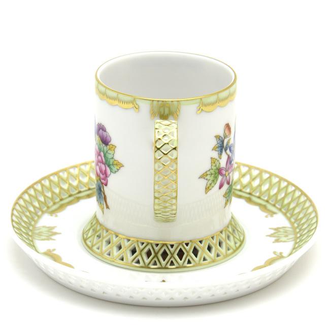 ヘレンド（HEREND） コーヒーカップ(150cc)＆ソーサー ヴィクトリア