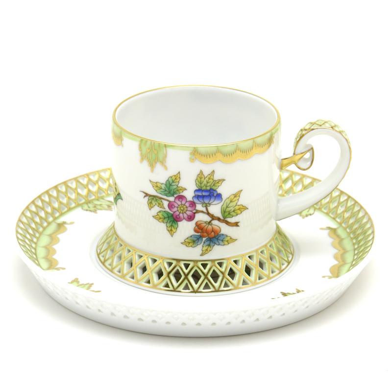 ヘレンド（HEREND） ティーカップ(180cc)＆ソーサー ヴィクトリア