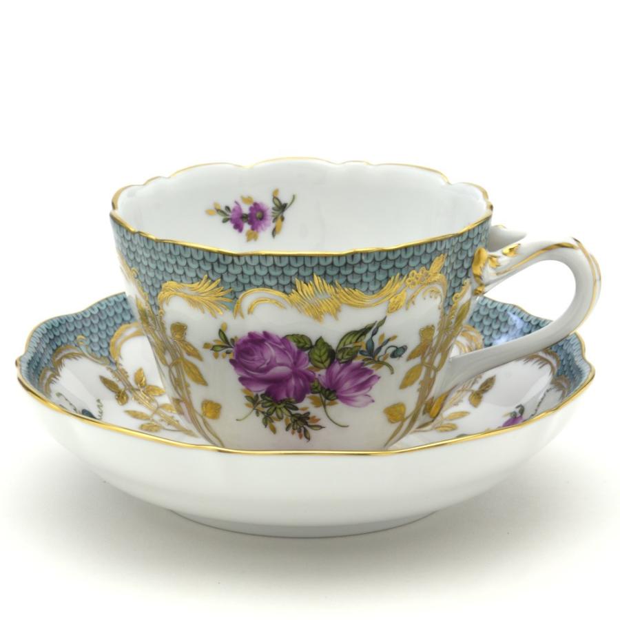 ヘレンド（HEREND） コーヒー・ティー兼用カップ(270cc)＆ソーサー