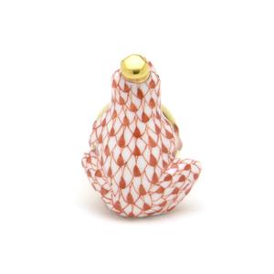 ヘレンド（HEREND） カエルの王子様(ミニ)(高さ:3.8cm) 蛙 置物(15369
