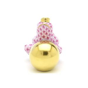ヘレンドカエルの王子様 ヘレンド（HEREND） カエルの王子様(ミニ)(高さ:3.8cm) 蛙 置物(15369