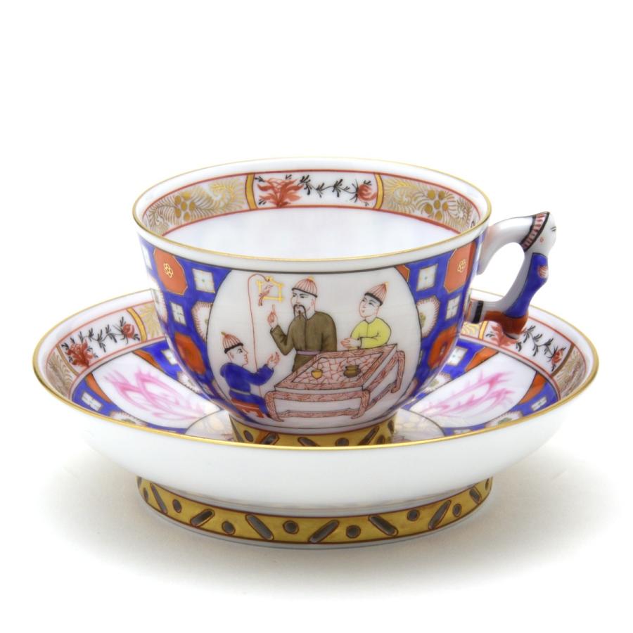 ヘレンド デミタスカップ オ・サリバン マスターペインターサイン入り 透かし彫り Herend