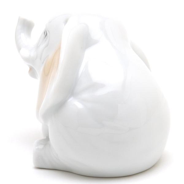 ヘレンド（HEREND） ゾウ(高さ:7.5cm) 象の子供(15429/AC