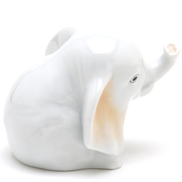 ヘレンド（HEREND） ゾウ(高さ:7.5cm) 象の子供(15429/AC 