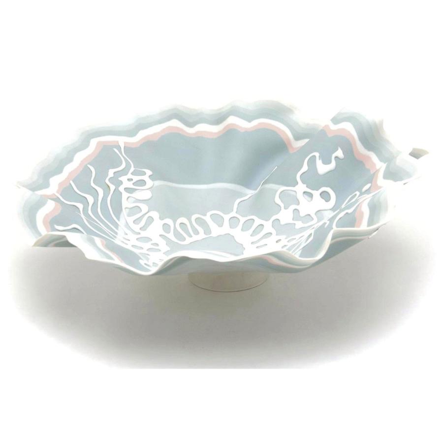 【一点物】ヘレンド(Herend) 大鉢(直径:36cm) TAMAS AKOS(タマース アーコス)作(80922) ハンドメイド 磁器製 置物 飾り物 オブジェ 送料無料 ハンガリー製 新品の画像