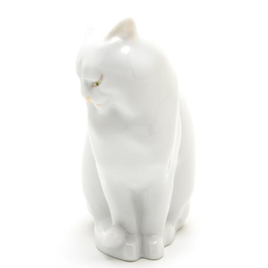 楽天市場】ヘレンド ねこ 置物 玉乗り猫ビューヘレンド 黒色の鱗模様