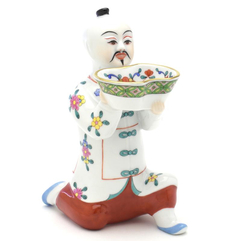 ヘレンド 人形置物 お給仕マンダリン(L) フィギュリン 手描き ヘレンド 人形置物 お給仕マンダリン(L) フィギュリン 手描き