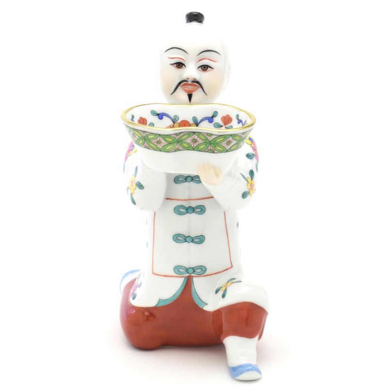 ヘレンド　お給仕マンダリン ヘレンド キュバッシュ お給仕マンダリン(S) 手描き 人形置物