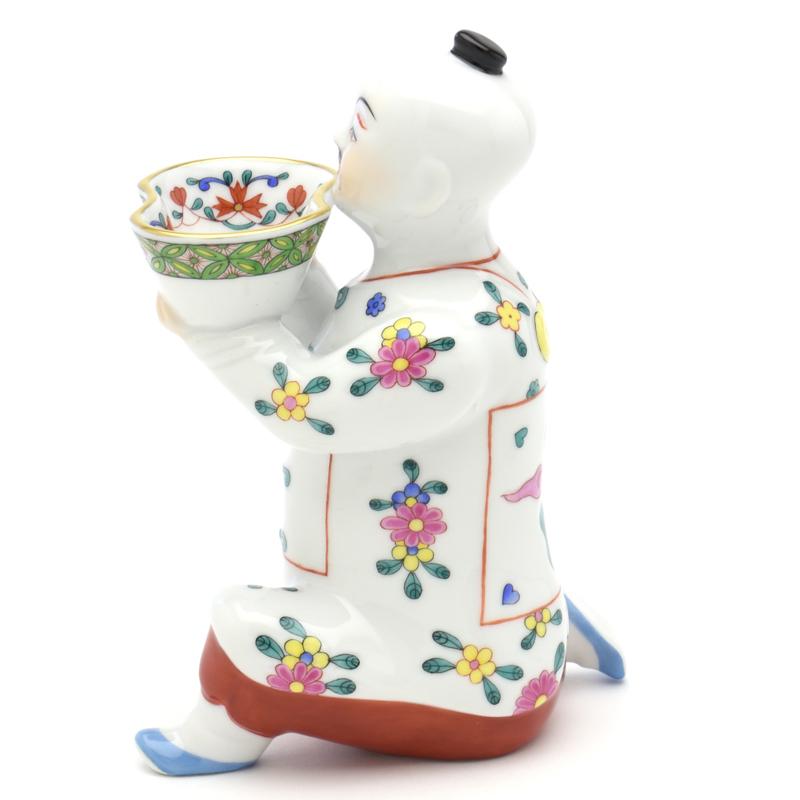 ヘレンド(Herend) 人形置物 お給仕マンダリン(L)(高さ:17cm)(05651/C) 手描き 飾り物 送料無料料 ギフト包装無料(ヘレンド純正ボックス使用) ハンガリー製 新品_3