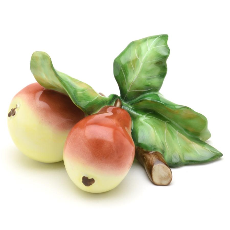 ヘレンド(Herend) ラ フランス(幅:15.5cm) 西洋梨(09353/C) ハンドメイド 置物 飾り物 オブジェ 送料無料 ギフト包装無料(純正ボックス使用) ハンガリー製 新品