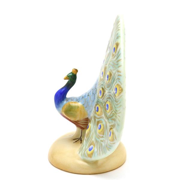 ヘレンド・フィギュリン 孔雀ピーコック