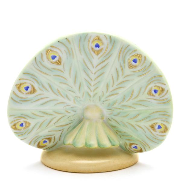 ヘレンド・フィギュリン 孔雀ピーコック ヘレンド（HEREND） ピーコック 孔雀 フィギュリン 手描き 磁器 置物