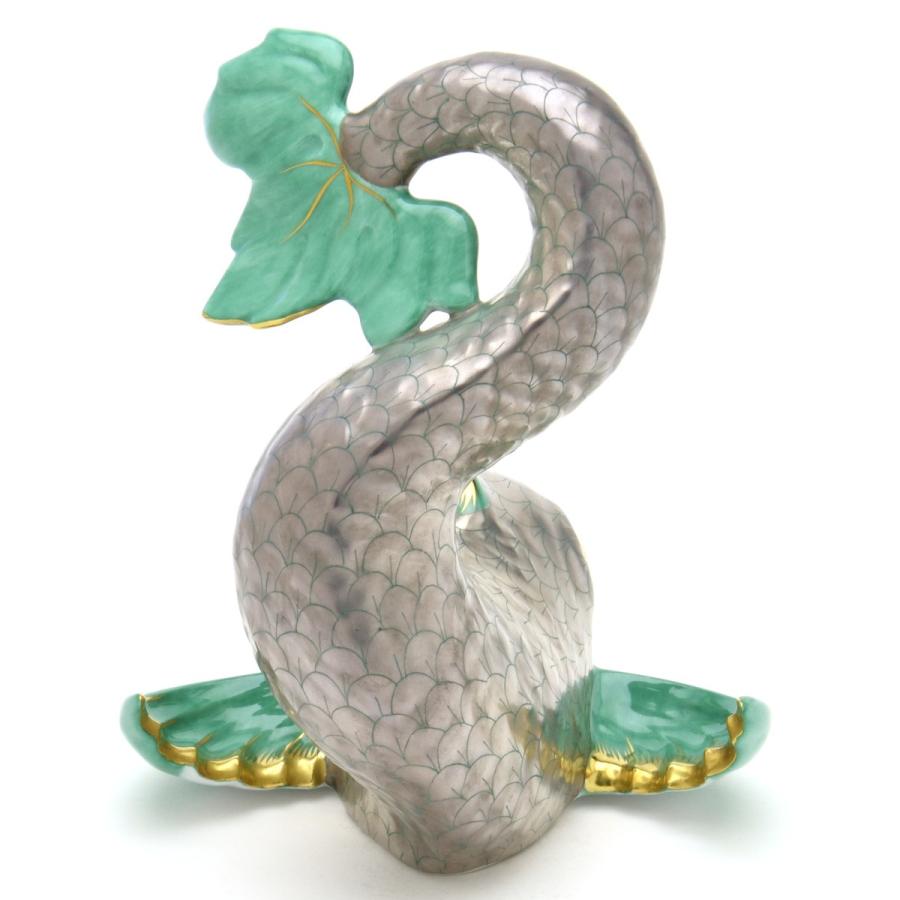 Herend ヘレンド ドルフィン 魚 置物 飾り物 ヘレンド ドルフィン(Big) 幸福を運ぶ神話の中の架空の魚 置物