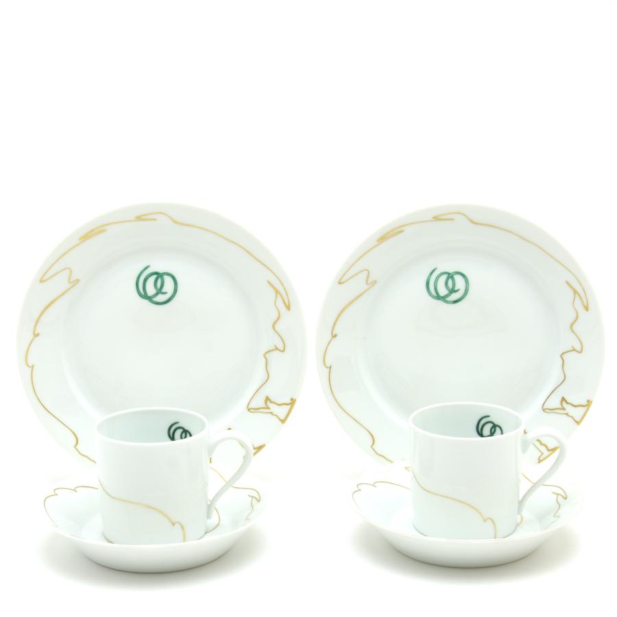 セーブル コーヒーセット(2人用-12pc) リトロン(ガフゲン) 洋食 セーブル コーヒーセット(2人用-12pc) リトロン(ガフゲン) 洋食