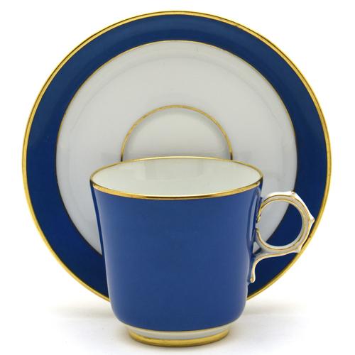 希少】セーブル(Sevres) デミタスコーヒーカップ(110cc)＆ソーサー