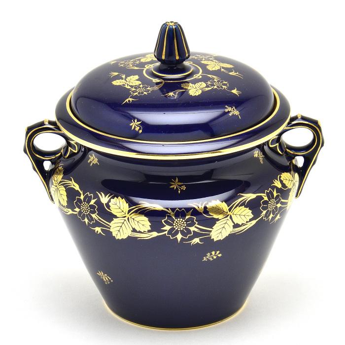 セーブル 24金 金彩装飾 蓋つきボックス