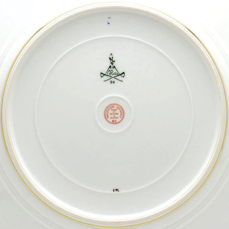 セーブル 風 パリ窯 手書き絵皿 【公式通販】