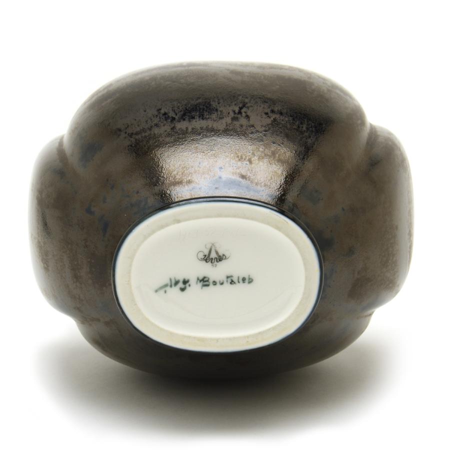 セーブル 超希少 一点物 飾り壺 デクール76(Boutaleb) 硬質磁器