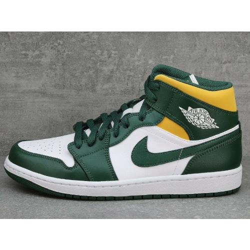 554724-371 AIR JORDAN 1 MID Seattle Supersonics エアジョーダン ミッド シアトル スーパーソニックス  : 554724-371 : HERETIC - 通販 - Yahoo!ショッピング