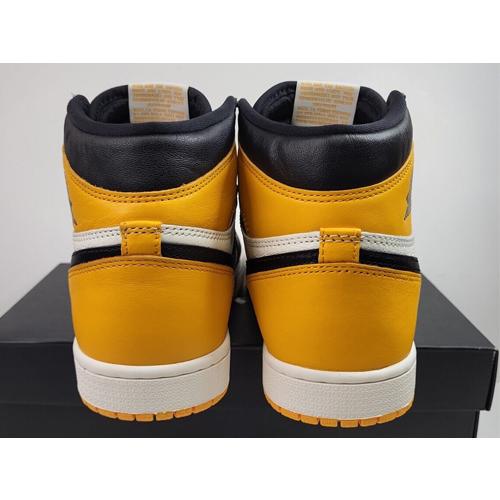 24cm 555088-711 AIR JORDAN 1 RETRO HIGH OG Taxi Yellow Toe エア 