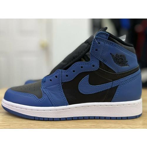24.5cm 575441-404 AIR JORDAN 1 RETRO HIGH OG GS Dark Marina Blue