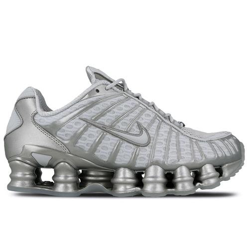 23.5cm AR3566-003 WMNS NIKE SHOX TL Pure Platinum and Metallic 