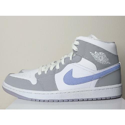 新品ウルフグレーNike Air Jordan 1 Retro mid OG