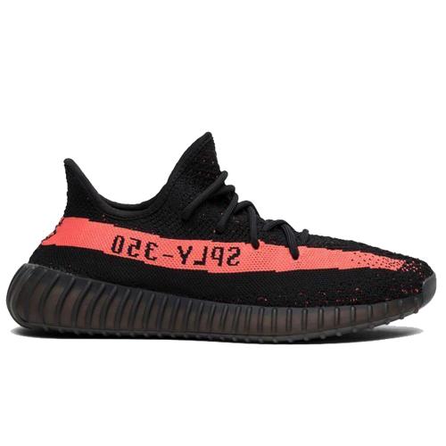 27cm BY9612 ADIDAS YEEZY BOOST 350 V2 Core Black Red 2022 2023 
